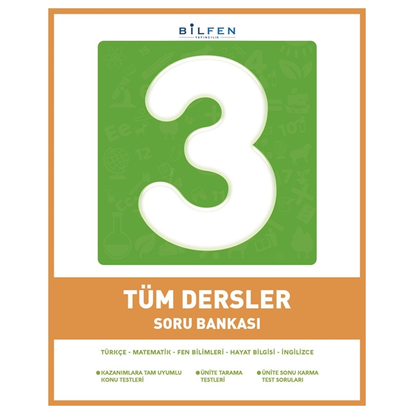 Bilfen Yayıncılık 3. Sınıf Tüm Dersler Soru Bankası - İlkokul Market